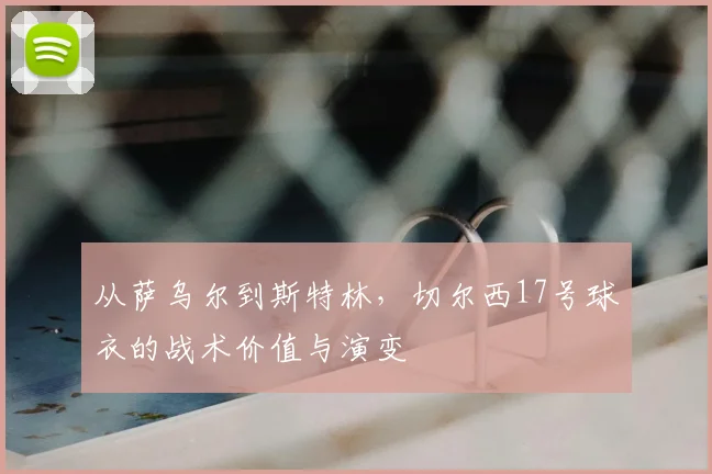从萨乌尔到斯特林，切尔西17号球衣的战术价值与演变